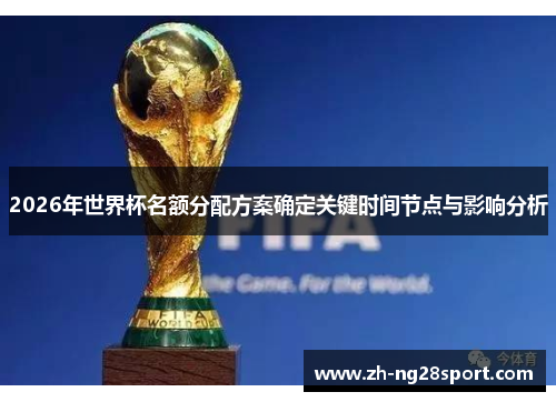 2026年世界杯名额分配方案确定关键时间节点与影响分析